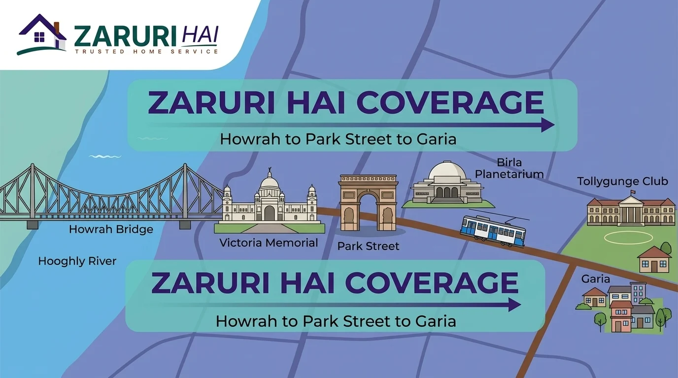 Zaruri Hai coverage from Howrah Bridge to Tollygunge Kolkata