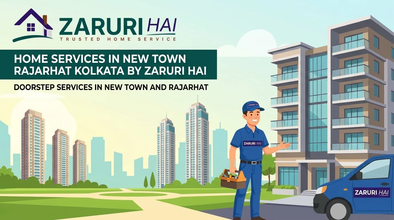 Home services in New Town Rajarhat Kolkata by Zaruri Hai