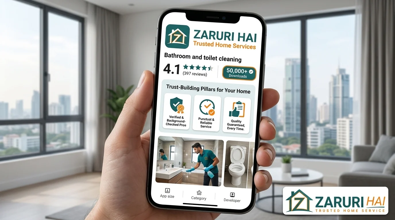 Zaruri Hai app rated 4.1 stars with 50,000+ downloads
