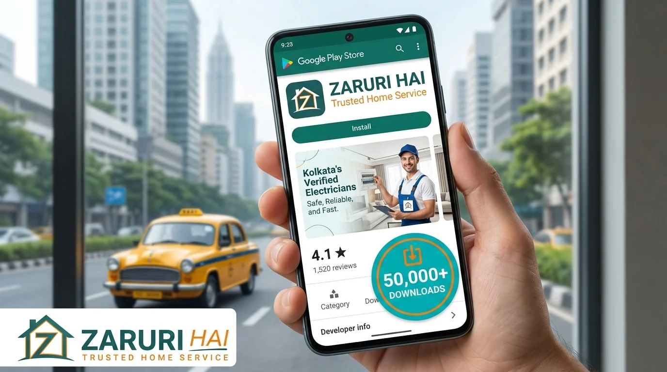 Zaruri Hai app rated 4.1 stars with 50,000+ downloads