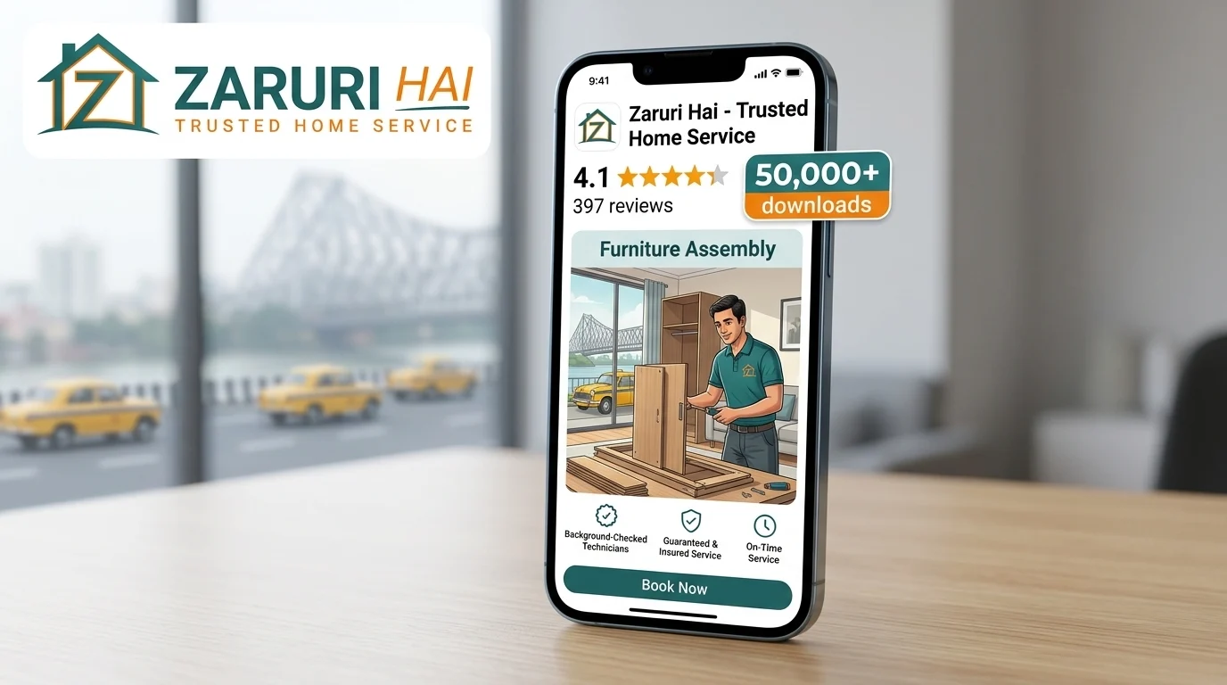 Zaruri Hai app rated 4.1 stars with 50,000+ downloads