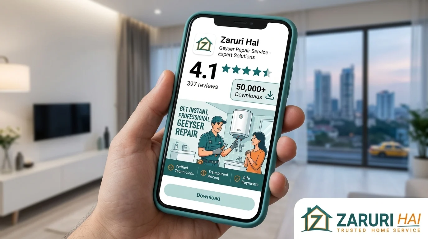 Zaruri Hai app rated 4.1 stars with 50,000+ downloads