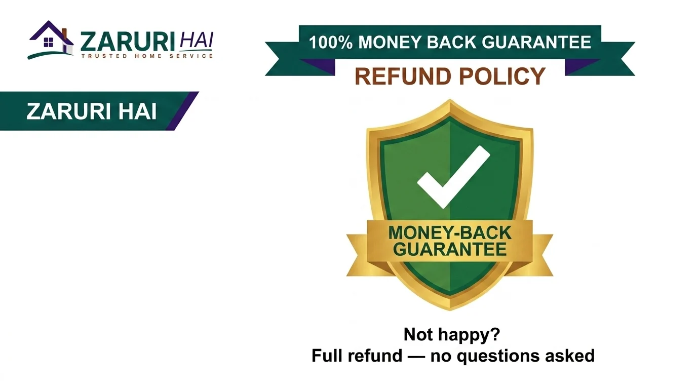 Zaruri Hai 100% money back guarantee refund policy